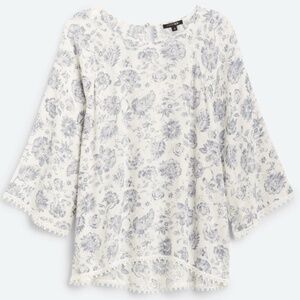 Enola Crochet Detail Top